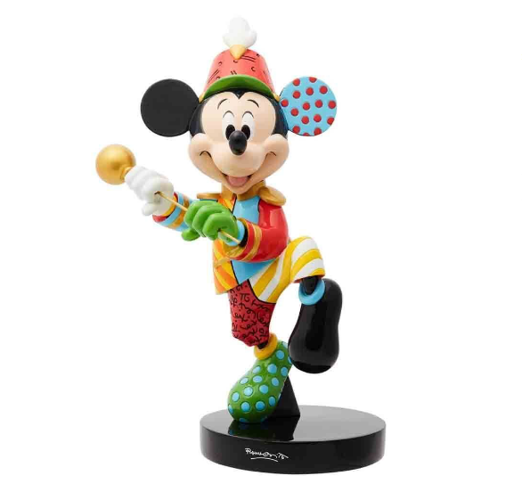 DISNEY BRITTO MICKEY BAND LEADER LARGE FIGURINE 