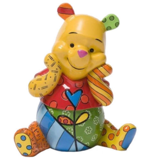 DISNEY BRITTO RB WINNIE THE POOH LARGE FIGURINE 