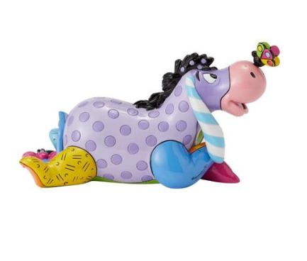 DISNEY BRITTO MINI FIGURINE EEYORE LYING