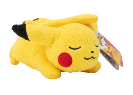 POKEMON 5" SLEEPING PLUSH PICACHU