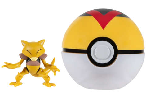 POKEMON CLIP'N'GO ABRA + LEVEL BALL 