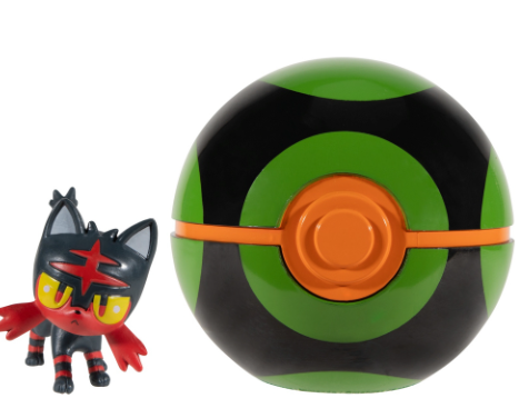 POKEMON CLIP'N'GO LITTEN + DUSK BALL