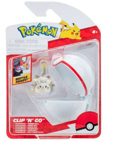 POKEMON CLIP'N'GO TOGEDEMARU + PREMIER BALL