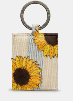 YOSHI LEATHER KEYRING (SUNFLOWER BLOOM KEYRING)