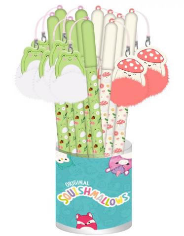 SQUISHMALLOWS COTTAGE COLLECTION POM POM PEN