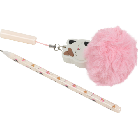 SQUISHMALLOWS COTTAGE COLLECTION POM POM PEN