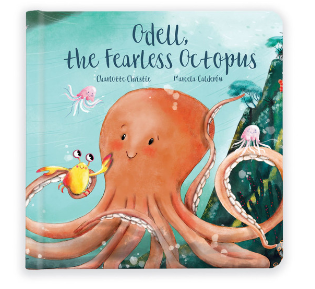 JELLY CAT THE FEARLESS OCTOPUS BOARD BOOK