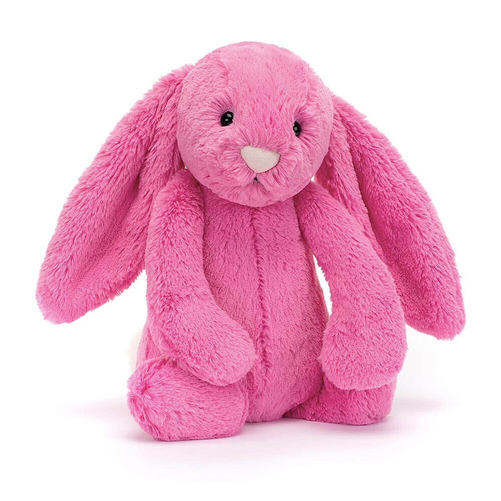 BASHFUL HOT PINK BUNNY ORIGINAL MEDIUM JELLY CAT (hot pink)