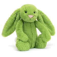BASHFUL MOSS BUNNY ORIGINAL MED JELLY CAT