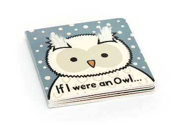 JELLYCAT IF I WERE AN OWL BOARD BOOK