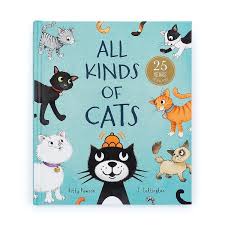 ALL KINDS OF CATS BOOK (JELLY CAT)