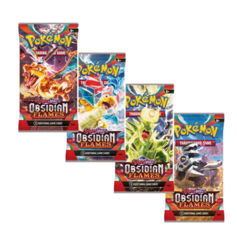 POKEMON SCARLET & VIOLET 3 OBSIDIAN FLAMES