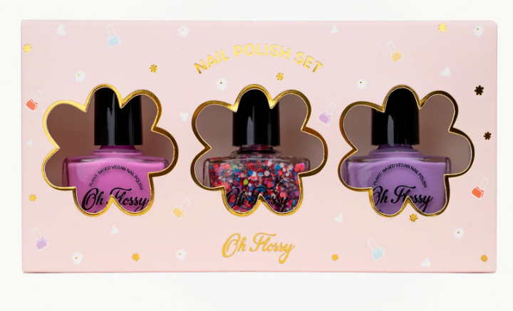 OH FLOSSY STORYTIME NAIL POLISH SET 