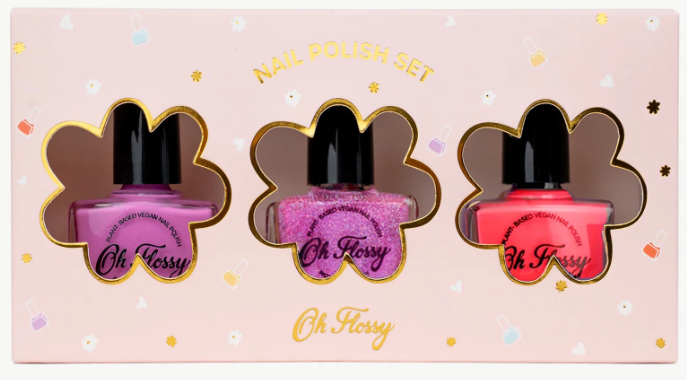 OH FLOSSY STORYTIME NAIL POLISH SET 