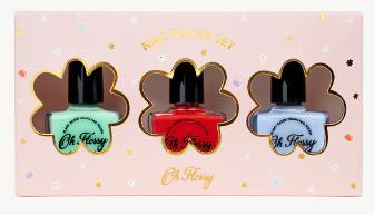 OH FLOSSY STORYTIME NAIL POLISH SET 