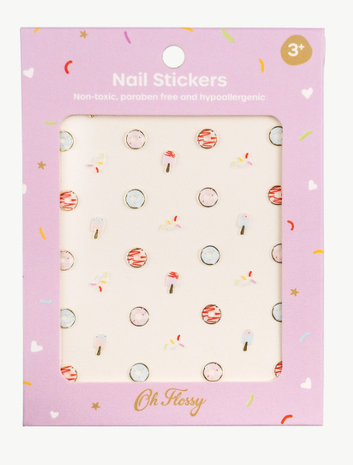 OH FLOSSY NAIL STICKERS SWEETS [DN:SWEETS]