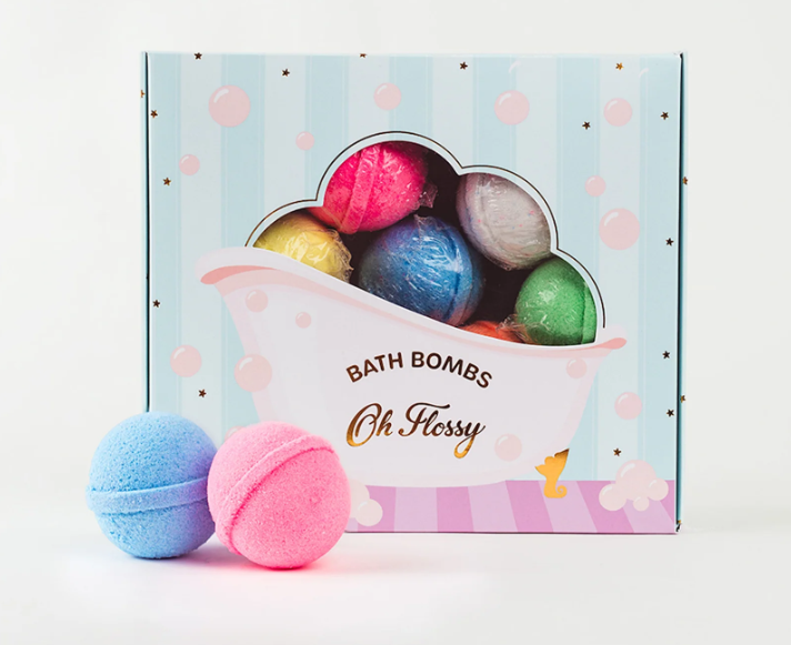 OH FLOSSY BATH BOMB SET