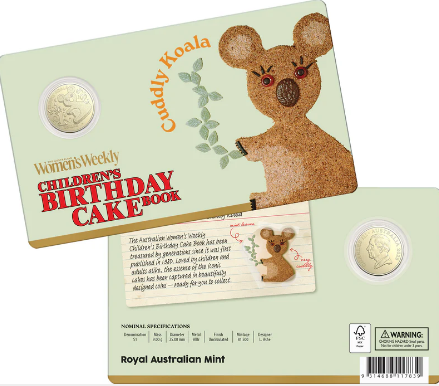 2025 $1 uncirculated coin cuddly koala