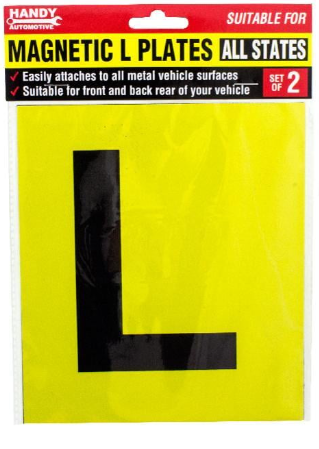 MAGNETIC L PLATE 2PK 