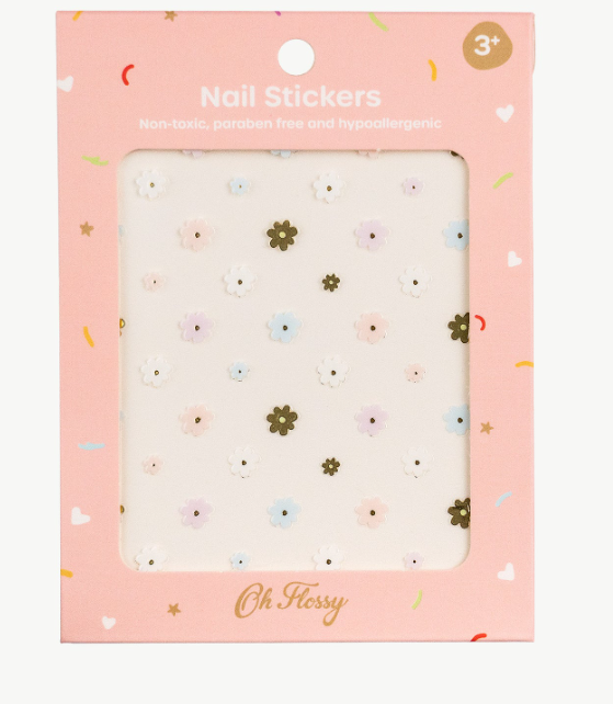 OH FLOSSY NAIL STICKERS FLOWERS [DN:FLOWER]